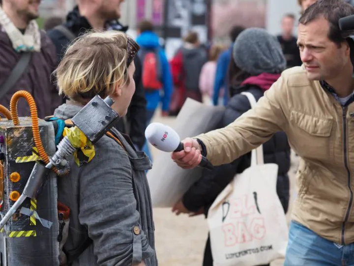 NOS doet verslag van March for Science 2017.